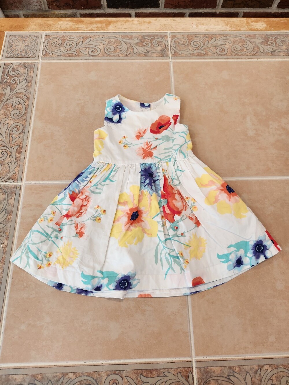 6-12 Months Girls Floral Dress